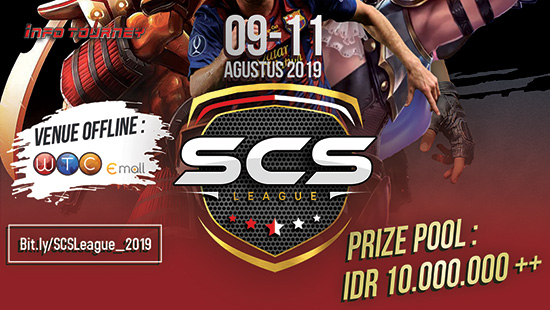turnamen dota dota2 agustus 2019 scs league 2019 logo
